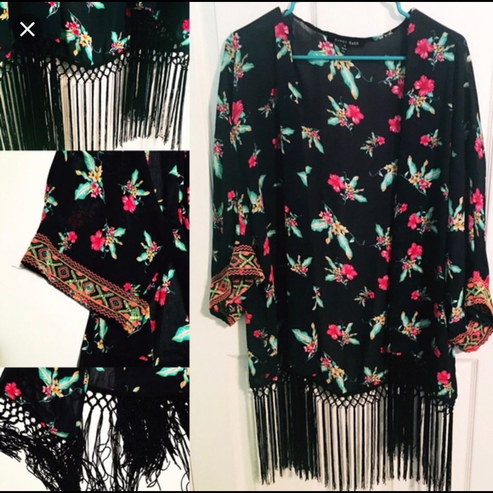 floral kimono